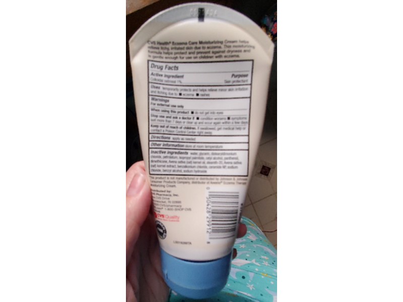 CVS Health Eczema Care Moisturizing Cream, 5 oz/141 g