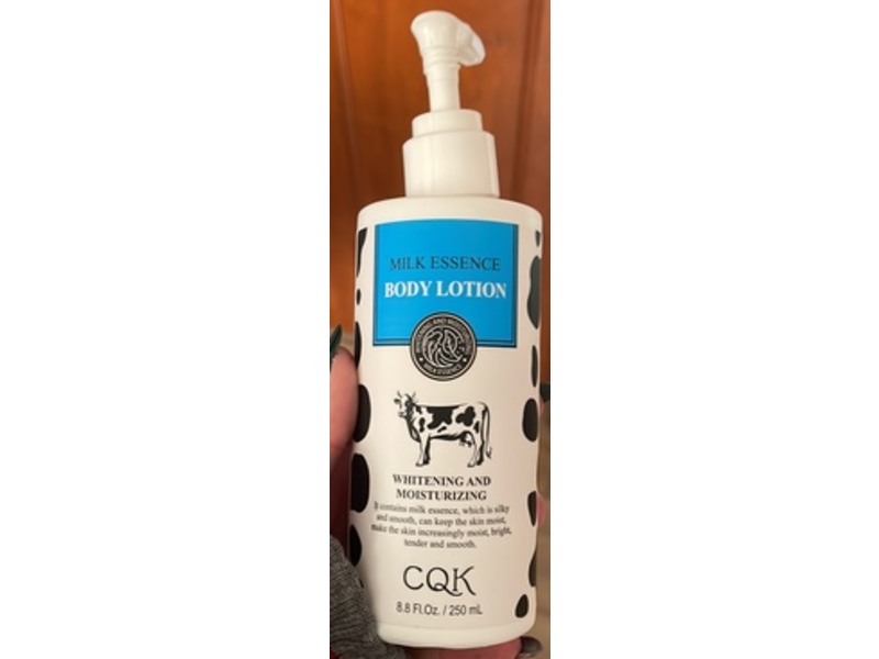 CQK Whitening And Moisturizing Body Lotion, Milk Essence, 8.8 fl oz/250 mL