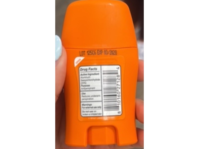 Carpe Antiperspirant & Deodorant, Coconut Vanilla, 0.53 oz/15 g
