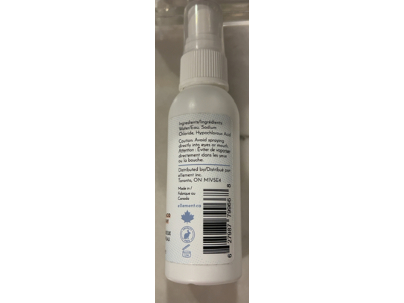 E11ement Face & Skin Spray, Hypochlorous Acid, 2 fl oz/60 mL