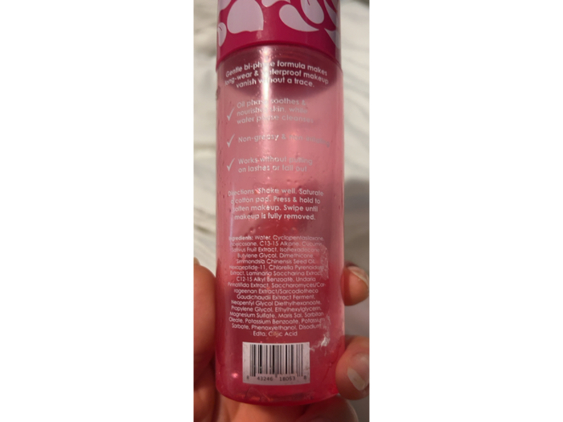 Grande Cosmetics Grande Vanish Bi-Phase Makeup Remover, 4.06 fl oz/120 mL