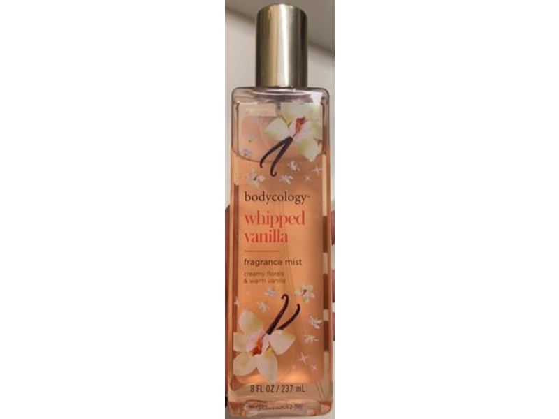 Bodycology Fragrance Mist, Whipped Vanilla, Creamy Florals & Warm Vanilla, 8 fl oz/237 mL
