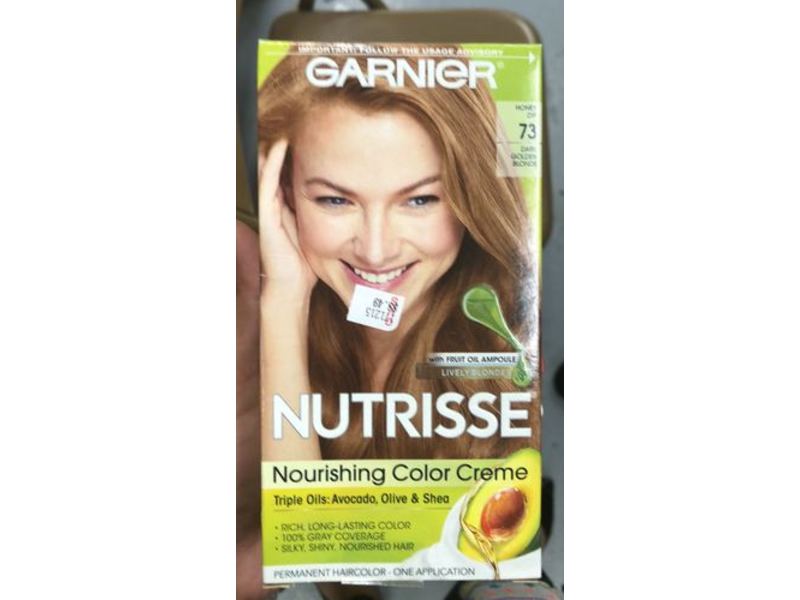 Garnier Nutrisse Nourishing Color Creme, 73 Dark Golden Blonde
