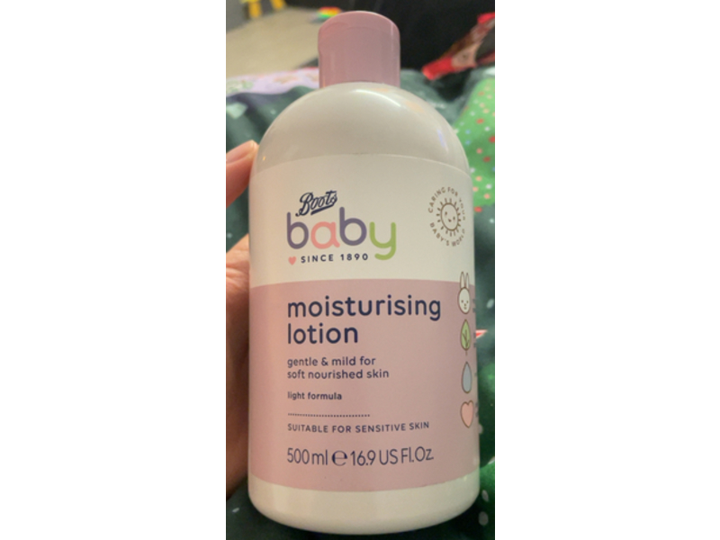 Boots Baby Moisturising Lotion, 500 mL/16.9 fl oz