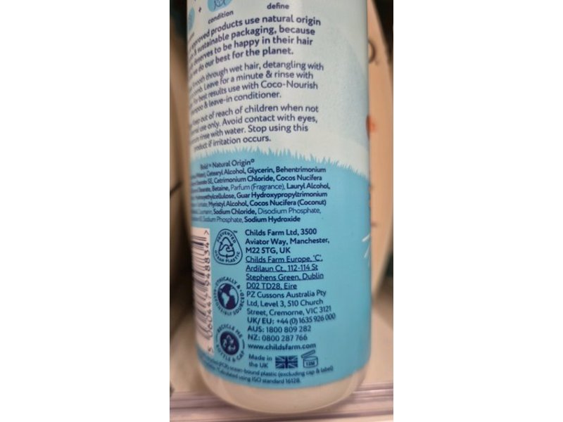 Childs Farm Coco-Nourish Conditioner, Coconut, 250 mL