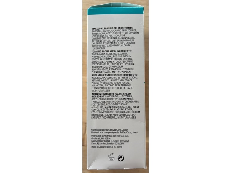 Curel Japanese Skin Care Trial Kit Enrich