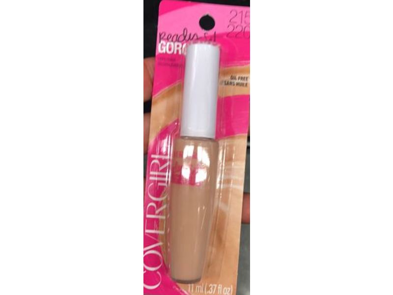 CoverGirl Ready Set Gorgeous Fresh Complexion Concealer, Medium 215/220, 0.37 oz/11 mL.