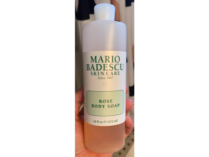 Mario Badescu Skin Care Body Soap, Rose, 16 fl oz/472 mL
