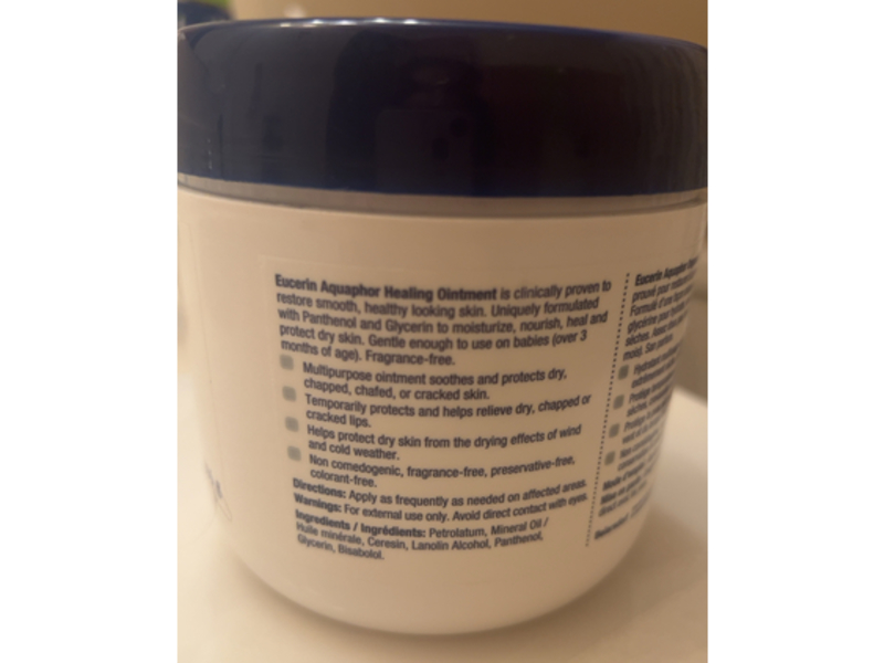 Eucerin Aquaphor Healing Ointment, 396 g