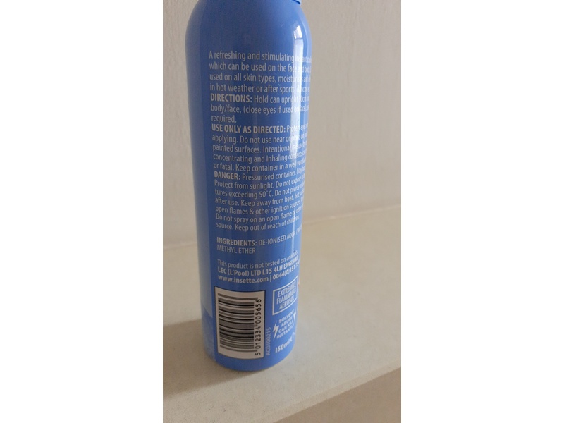 Insette Cool It Instant Cooling Spray, 150 mL