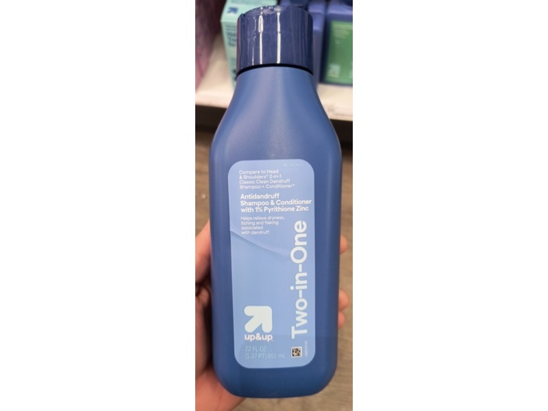 Up & Up Two In One Antidandruff Shampoo & Conditioner, 22 fl oz/651 mL