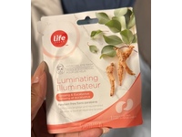 Life Brand Luminating Hydrogel Eye Mask, Ginseng & Eucalyptus, 1 Pair - Image 3