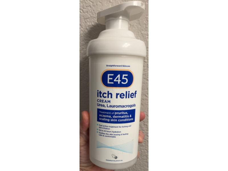 E45 Itch Relief Cream, 500 g