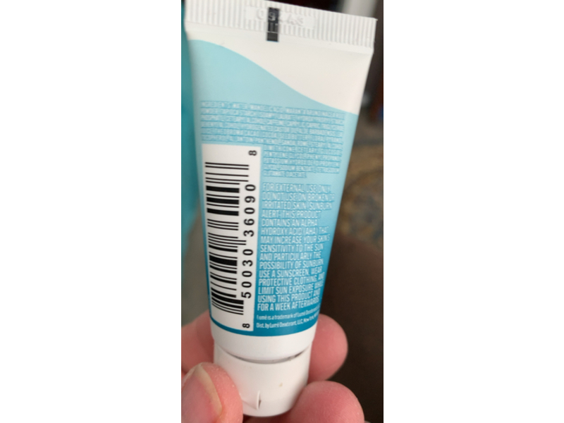 Lume Whole Body Deodorant Invisible Cream, unscented, 0.5 oz/14 g