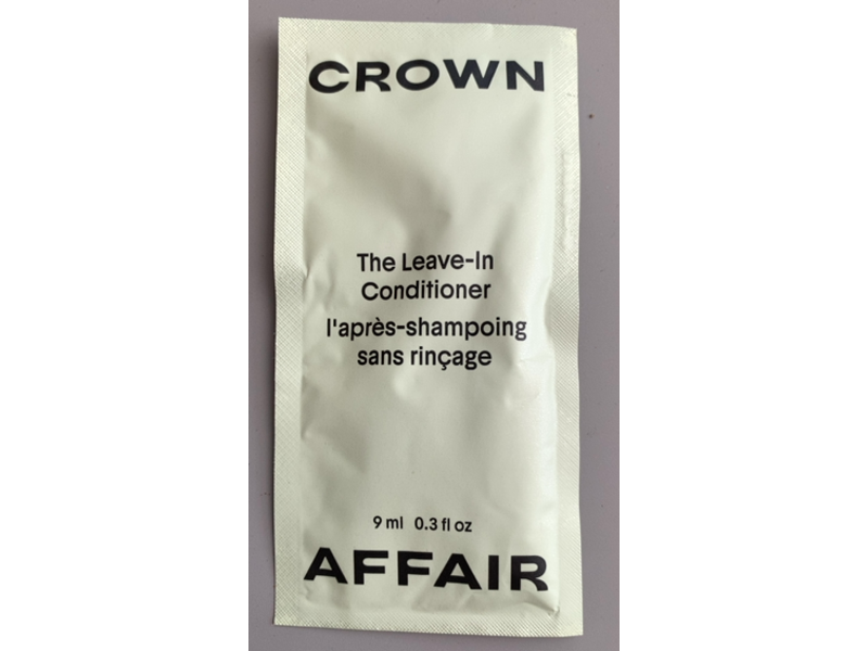 Crown Affair The Leave-In Conditioner, 0.3 fl oz/9 mL