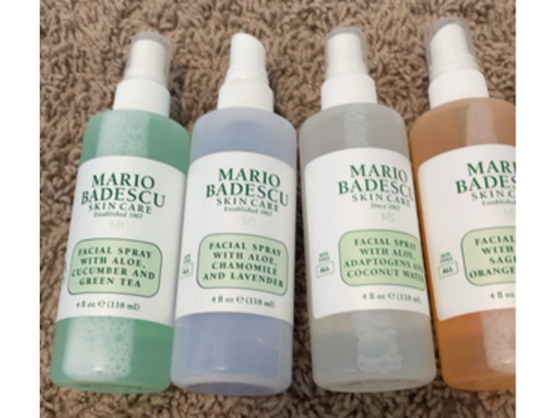 Mario Badescu Skin Care Facial Spray, Aloe+Cucumber & Green Tea, 4 fl oz/118 mL