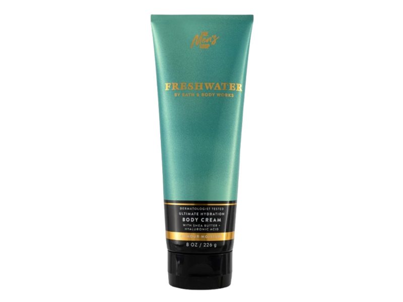 Bath & Body Works Ultimate Hydration Body Cream, Fresh Water, Shea Butter + Hyaluronic Acid, 8 oz/226 mL