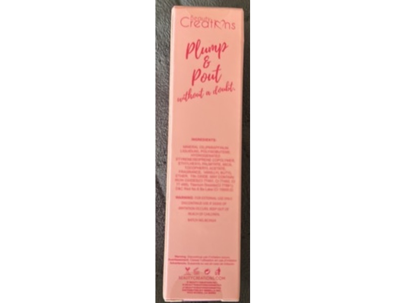 Beauty Creations Plump & Pout Lip Gloss, Mystery