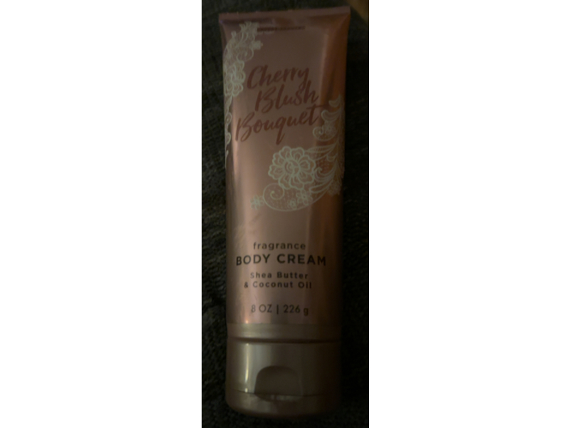 Scent Theory Cherry Blush Bouquet Body Cream, Shea Butter + Coconut Oil, 8 oz/226 g