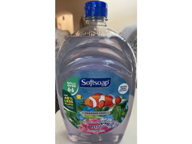Softsoap Liquid Hand Soap, Refill, 50 fl oz/1.47 L