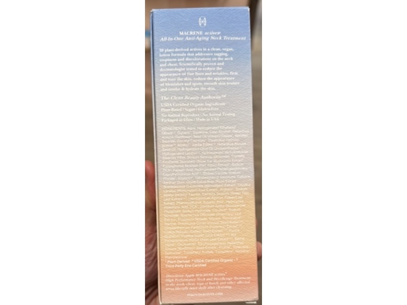 Macrene Actives High Performance Neck & Decolletage Treatment, 3.4 fl oz/100 mL