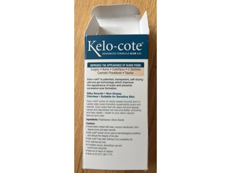 Kelo-cote Advanced Formula Scar Gel, 0.35 oz/10 g