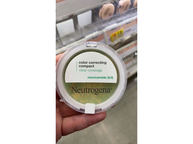 Neutrogena Color Correcting Compact Cc Powder, Clear Coverage, 0.38 oz/11 g