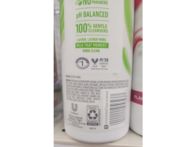 Dove Body Wash, Almond Milk & Green Apple, 17.5 fl oz