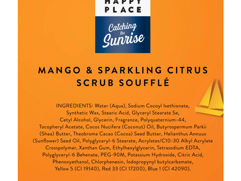 Find Your Happy Place Body Scrub Souffle, Catching The Sunrise, 10 oz