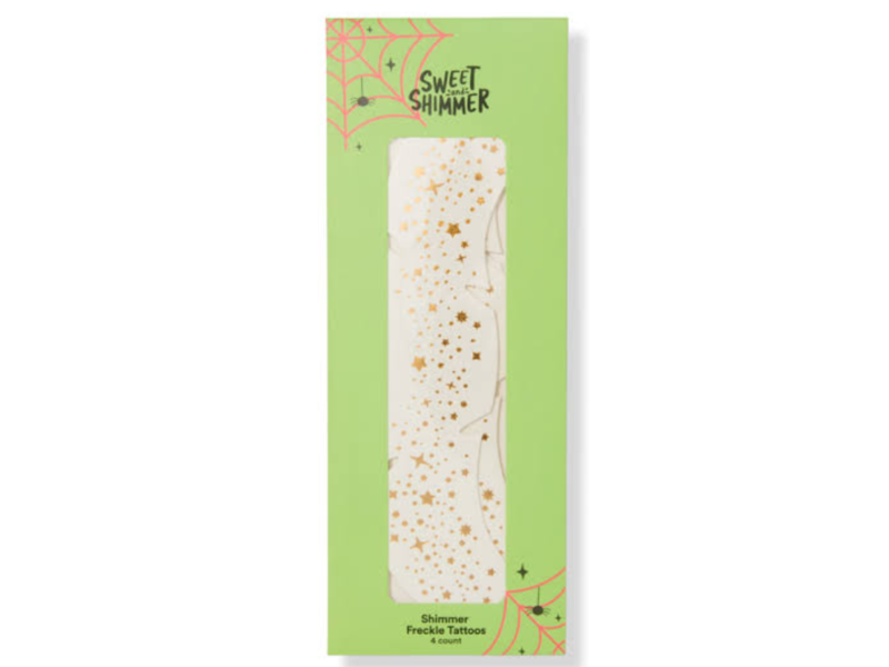 Sweet And Shimmer Freckle Tattoos, 4 Count
