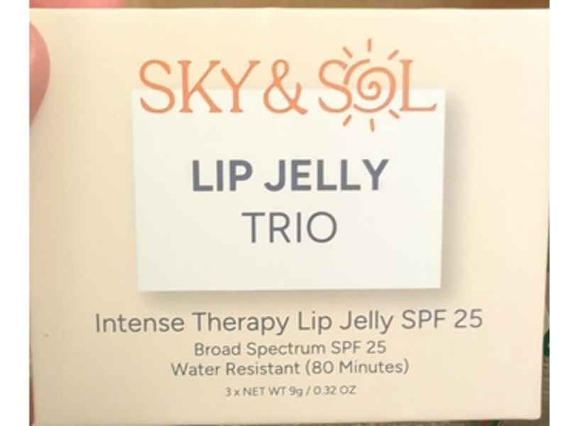 Sky & Sol Lip Jelly Trio, SPF 25, 0.32 fl oz/9 g