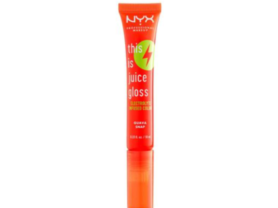 NYX Cosmetics This Is Juice Lip Gloss, Guava Snap, 0.33 fl oz/10 mL