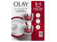 Olay 3 In 1 Ultimate Hydrating Moisturizer, Niacinamide + Collagen Peptide, 1.7 oz/48 g, Pack Of 2 - thumbnail 1