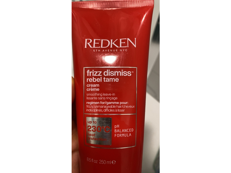 Redken Frizz Dismiss Rebel Tame Leave - In Cream, 8.5 fl oz/250 mL
