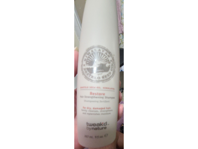 Tweak'd By Nature Hair Strengthening Shampoo, Restore, 9 fl oz/267 mL