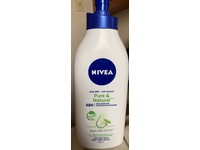 Nivea Pure & Natural Body Milk, Organic Argan & Jojoba Oils, 625 mL - thumbnail 3