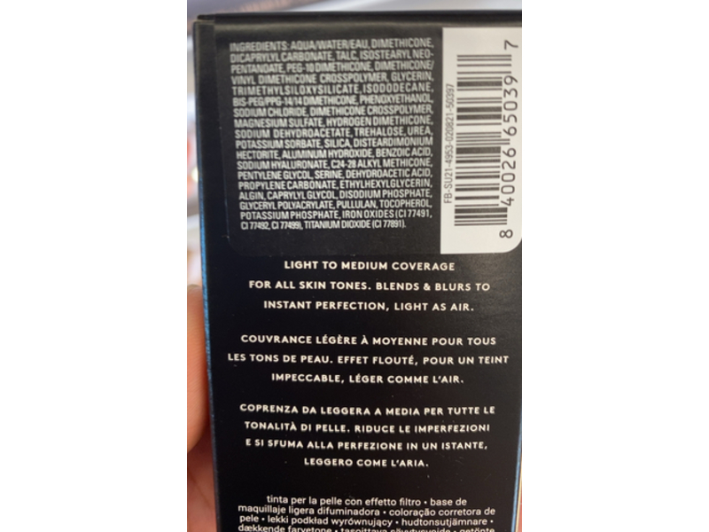 Fenty Beauty Eaze Drop Blurring Skin Tint, 14, 1.08 fl oz/32 mL