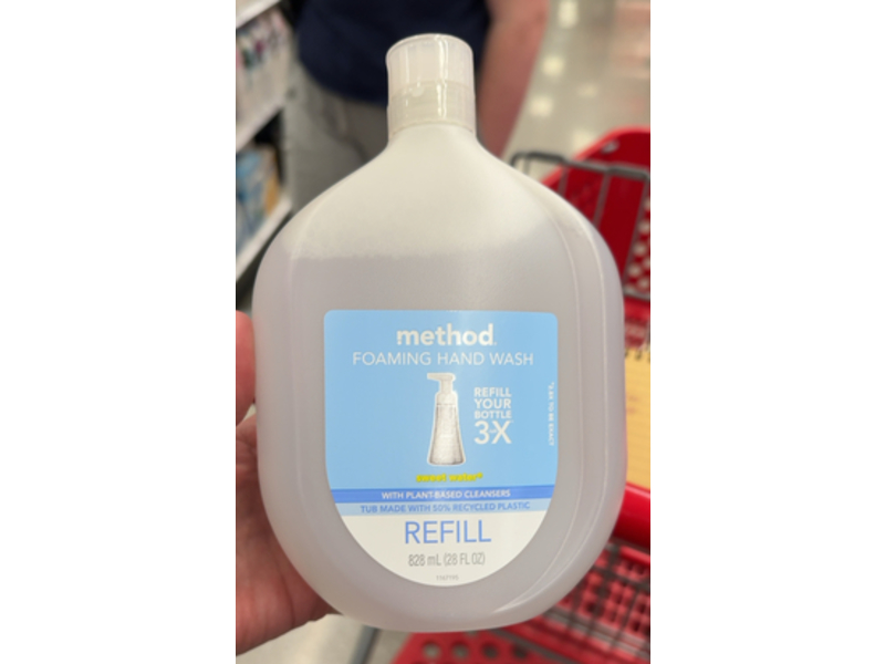 Method Refill Foaming Hand Wash, Sweet Water, 28 fl oz/828 mL