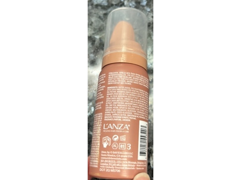 L'ANZA Healing Curls Butter Whip Hair Styling Foam, 1.7 oz/50 mL