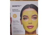 SKINETIC 2 Step Cryo Bright Radiance Mask, Vitamin C, Citrus & Cooling Rubber - thumbnail 2
