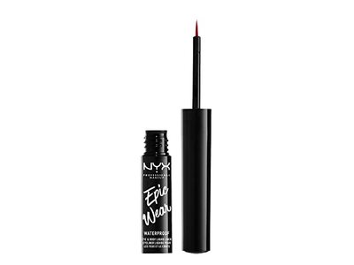NYX Professional Makeup Epic Wear Waterproof Eye & Body Liquid Liner, EWSPLL07 Red, 0.12 fl oz/3.5 mL