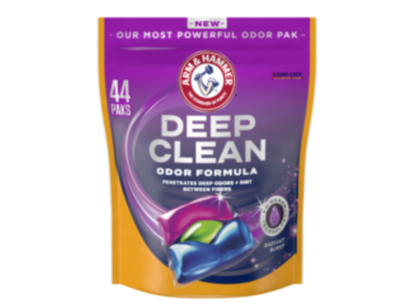 Arm & Hammer Deep Clean Odor Formula Power Paks , Radiant Burst, 44 Count