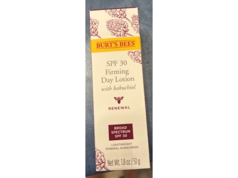Burt's Bees Renewal Firming Day Lotion, SPF 30, 1.8 oz/51 g
