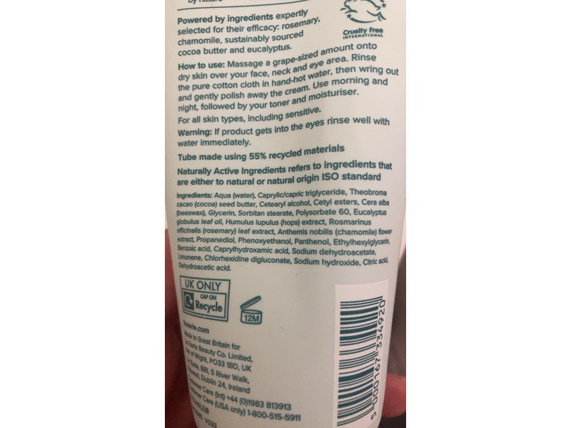 Liz Earle Cleanse & Polish Hot Cloth Cleanser, 6.7 fl oz/200 mL