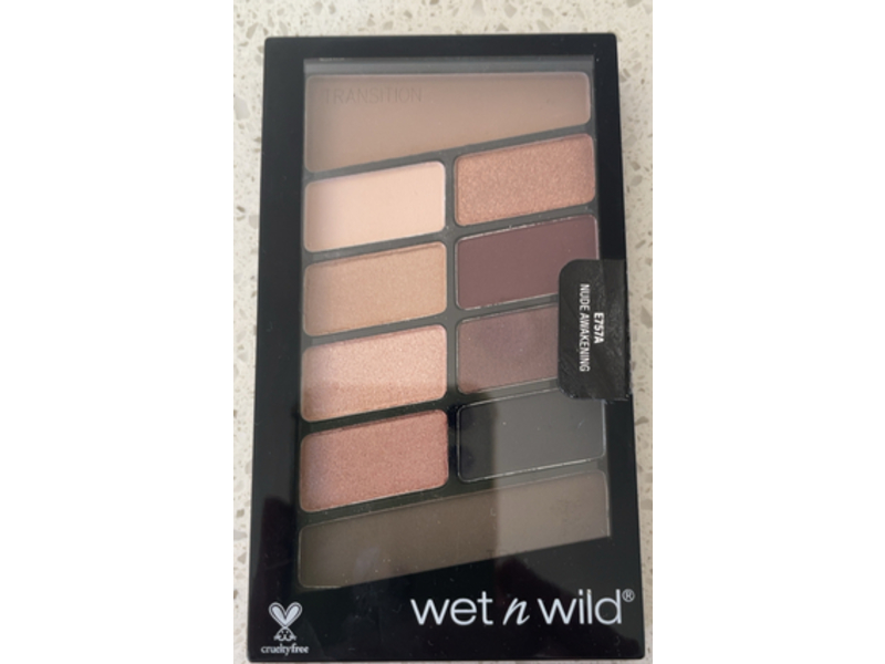 Wet N Wild Eyeshadow Palette, E757A Nude Awakening, 0.35 oz/10 g