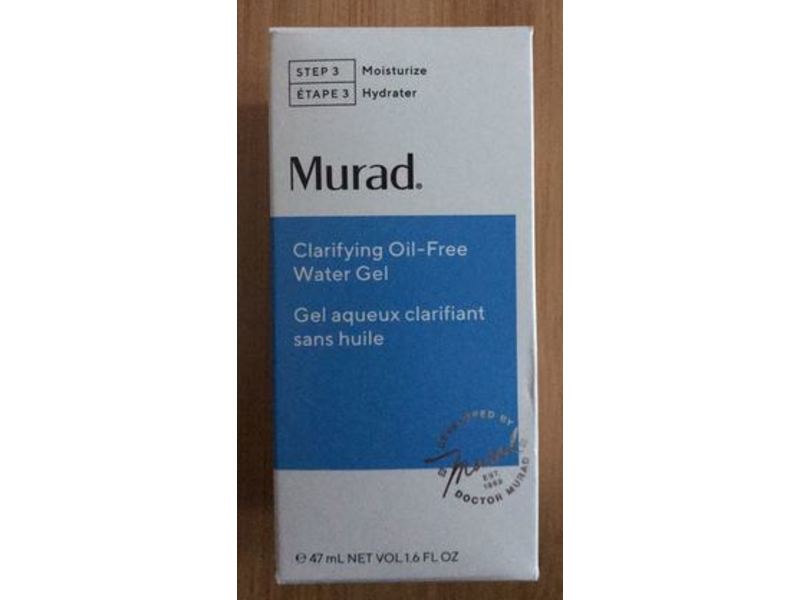 Murad Clarifying Oil Free Water Gel, 1.6 fl oz/47 mL