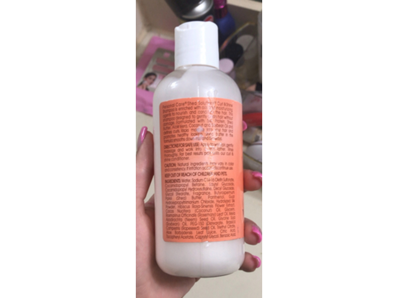 Personal Care Curl & Shine Shampoo, Coconut + Hibiscus, 12 fl oz/355 mL