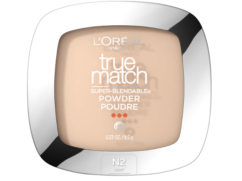 L'Oreal Paris True Match Super-Blendable Powder, N2 Light, 0.33 oz/9.5 g