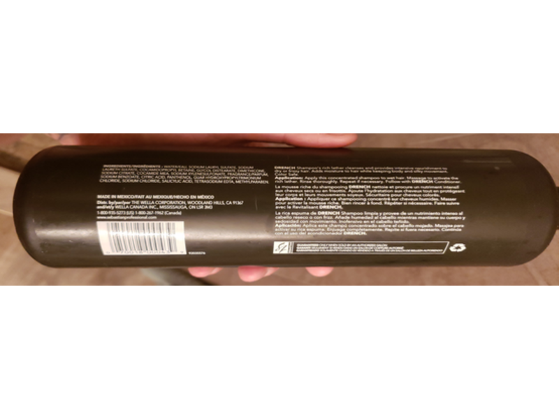 Professional Sebastian Drench Moisturizing Shampoo, 33.8 fl oz/1 L