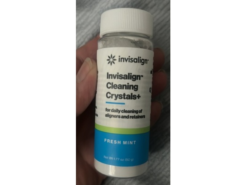 Invisalign Cleaning Crystals+, Fresh Mint, 1.77 oz/50 g